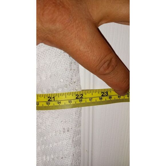 Catalina white swimsuit cover 2X - Picture 5 of 5